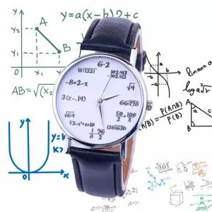 DOMOA 문송합니다 수학 방정식 이과생 손목 시계 공과생 공대생 선물 쓸데없는 웃긴 쓸모없는
