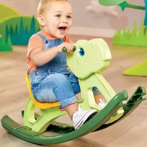 [리틀타익스] 흔들공룡 유아말 흔들말 조카선물 실외장난감 키즈카페장난감