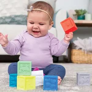 부드럽고 말랑한 소프트블럭 돌아기교구 유아블록