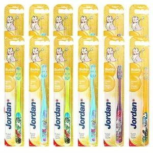 조르단 어린이칫솔 아동 유아 칫솔 버디 2단계 6개