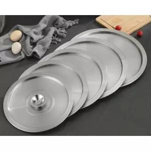 스텐 냄비 뚜껑 프라이팬 덮개 커버 2040cm 손잡이 20cm