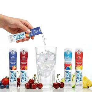 블라스트 믹스, FitSip 싱글 펀치 6개) 제로 품종 팩, 6개, 스타 전해질 음료 무설탕, 맛 화이트 (혼합 체리 Cirkul 칼로리 물 베리 24팩, 아일랜드