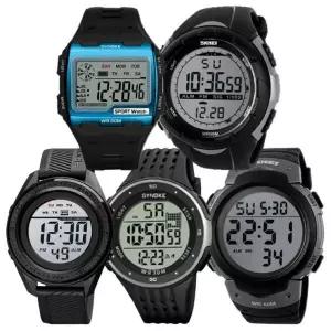 군인 행군 스포츠 런닝 디지털 시계 남자 손목 조깅 초시계 스포츠시계