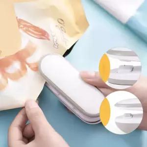 미니 실링기 만능 비닐접착기 밀봉기 포장봉합기 커터기 2가지기능 휴대용