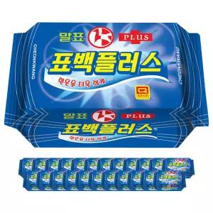 말표 표백플러스 세탁 빨래 비누 표백비누 400g 24개