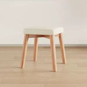 원목 화장대 의자 인테리어 카페 엔틱 유럽식 회전스툴 메이크업 리빙숲