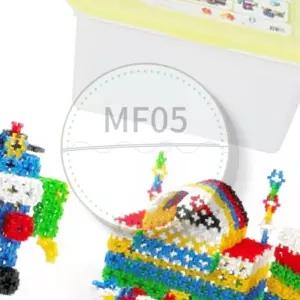 MF05 쿠쿠토이즈 에듀플러스 사각블럭 80P 블럭조립