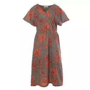 [롯데백화점]BARBARA 플라워 면 레이온 원피스 홈웨어AGW4571L