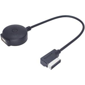 메르세데스벤츠 MMI 카 인터페이스 어댑터와 호환 Yoper 블루투스 키트 Android iPod 통합 음악 AUX 커넥터