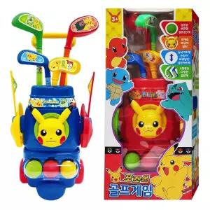 포켓몬 골프 게임 블루 레드 세트/놀잇감/장난감/연습용/스포츠/체육/발달/완구/실내/실외/운동/어린이