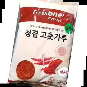 얼큰양념 프레시원 김치용 굵은 청양 고추가루 고춧가루 (1kg)