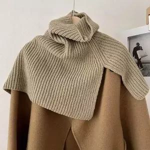 터틀넥 니트 워머 목카라 머플러 폴라