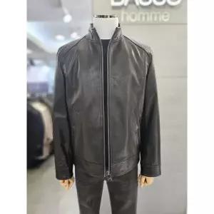 바쏘옴므 세이브존03 바쏘옴므 25S/S 블랙 ITALY 리얼 램스킨 차이나카라 가죽점퍼 W