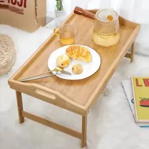 좌식테이블 다원목 손잡이 접이식 캠핑 미니 노트북책상