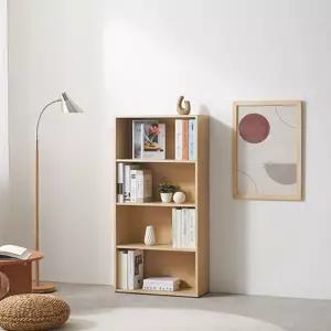 거실 아이방 초등학생 낮은 4단 책장 600 인기 선반 원룸 수납장 유아