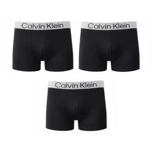 CK 캘빈클라인 마이크로 스트래치 크로매틱 3팩 트렁크 남성 팬티 블랙 NP2741O-00