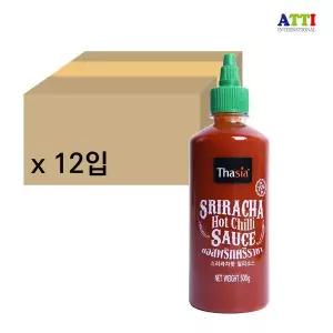 타이시아 스리라차 핫칠리소스 500g x 12개
