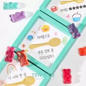 갤러리아 [타이니앤코] 순금 24K  순금 24K 1g 금수저 골드바 액자 돌반지 백일