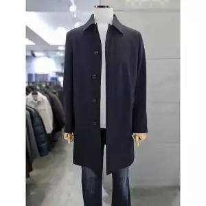 [바쏘옴므]바쏘옴므 세이브존03 바쏘옴므 남자 트렌치 간절기 네이비 라이너 맥코트 WSAQA5CC10A (46214698