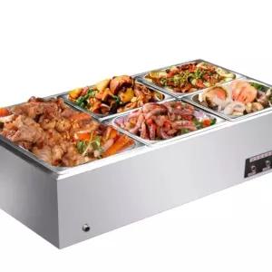 업소용 중탕기 소스보온고 스텐 사각 탕온기