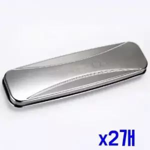 WL 깔끔한 올스텐 간편 수저 케이스 x2개 스텐레스수저통 다용도꽂이 다용도통 사무실정리