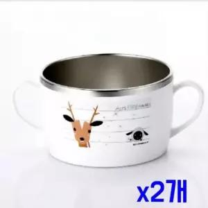 WL 간편 스텐 깔끔 라면기 인서트뚜껑) x2개 스텐반찬통 밀폐스텐용기 스테인레스밀폐용기