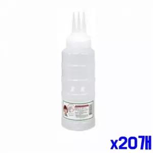 WL 잘라쓰는 3구형 소스병 소 x20개 양념소스병 소스통 소스통 양념소스병 소스병 양념용기