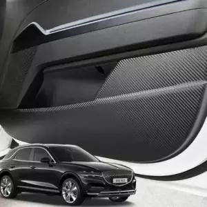 ( )제네시스 GV70 도어 커버 카본 몰딩 튜닝 스크래치 방지 악세사리 스티커