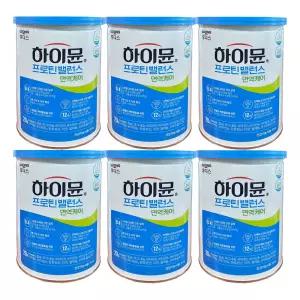 일동후디스 하이뮨 프로틴 밸런스 면역케어 304g 6통 (hi) 산양초유 단백질