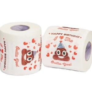 똥휴지 똥쟁이화장지 특이한 화장지 집들이 가게 냅킨 커버 두루마기 색 신혼부부 웃긴