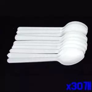 bns 튼튼한 일회용 플라스틱 수저 10P x30개 도시락수저 업소용스푼 요거트숟가락