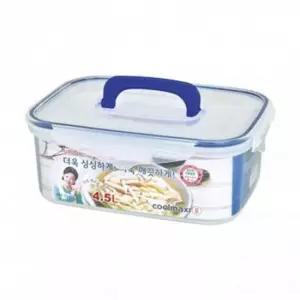 bns 핸들 직사각 7호 위생 밀폐용기 4.1L 냉장고정리용기 냉동실보관용기 냉장고수납용기