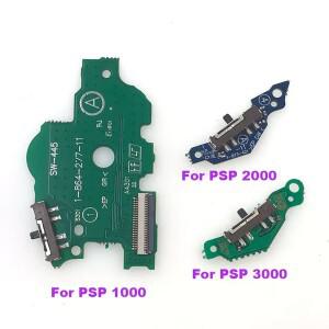 PSP1000 PCB 전원 켜기 끄기 스위치 보드 용 1-5PCS 내장 슬라이딩 시작 키 교체
