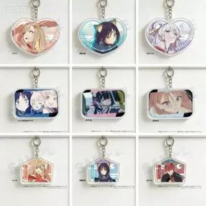 초가구야공주 열쇠고리 키링 가꾸 고리 이로하 가구야 야치요 애니 굿즈