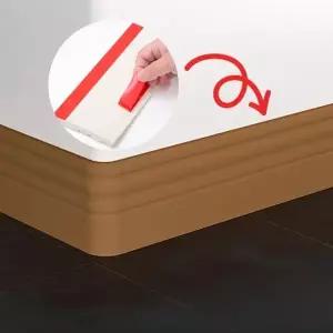 걸레받이 몰딩 셀프시공 벽지보수 스티커 붙이는 몰딩커버 1m