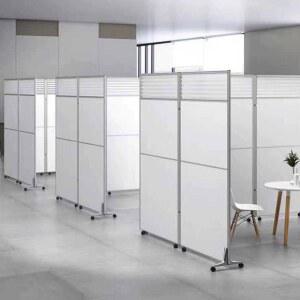 사무실파티션 이동식칸막이 사무실 가림막 스크린 회의실 인테리어 방음 도서관 투명