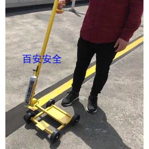 주차선 도색기 페인트 마킹기 마킹카 페인트스프레이건 폭 엔진 기계 흡수 2륜