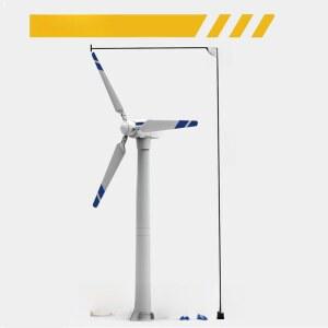 풍력 발전기 모형 성인 산업 장식 카트 컨트롤러 수직형 발전 기본형 소형 캠핑 책상