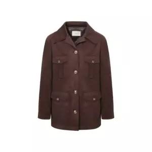 JJ지고트 금속 버튼 디테일 스웨이드 재킷GRAA3LTR21 261570