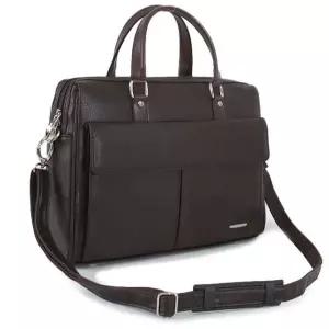 남성 캐주얼 손가방 회사원 메신저백 브라운 가방