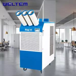 웰템 코끼리에어컨 이동형 산업용 공업용 실외기없는 3구 WPC-15001