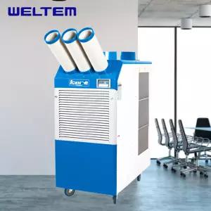 웰템 코끼리에어컨 이동형 산업용 공업용 실외기없는 3구 WPC-15003