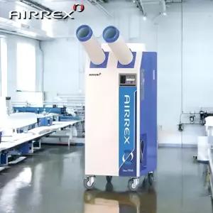 코끼리에어컨 에어렉스 2구 이동형 이동식 산업용 공업용 HSC-1270R 실외기없는 10평