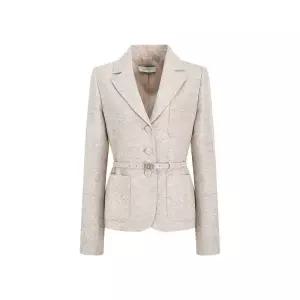 JJ지고트 벨티드 슬림핏 울 싱글 재킷GPBA0JK311 261470