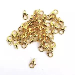 비즈공예부자재 랍스터고리 골드 50개입