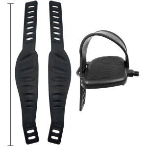 페달 집이나 운동하는 스트랩 스트랩과 자전거 헬스장에서 넓어진 쌍