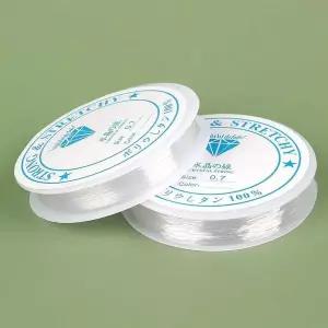 7M 0.7mm 크리스탈텍 비즈공예부자재 우레탄줄