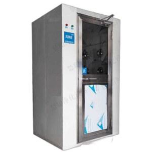 에어 샤워부스 반도체 반도체클린룸 클리닝 실 에어샤워 더블싱글 무바닥 디스플레이