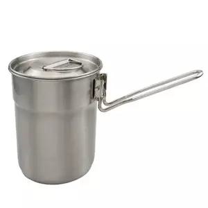 ( )접이식 304스테인레스 다용도 팬 등산컵