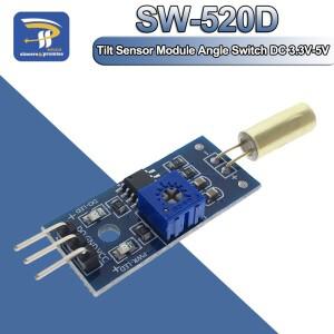 기울기 센서 모듈 스위치 SW-520D 각도 진동 마이크로 컨트롤러 전자 빌딩 블록 Arduino Diy Kit 용 스마트